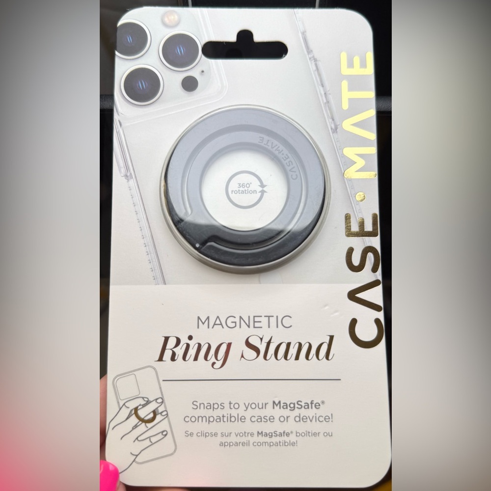 Price Drop! Case-Mate Magnetic Ring Holder - Black